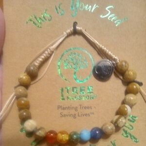 1 Tree Mission Beaded Bracelet